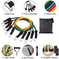 Exercise resistance bands (11pcs) - buyooze