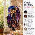 💥💃 Stevie Nicks 🤘 Handmade Stained Glass Spinning Suncatcher (Premium Quality)