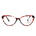 CAT EYE WITH PEARL HINGE PROGRESSIVE MULTIFOCAL READING GLASSES (Premium Quality)