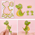 Educational 3D Cartoon Puzzle (Premium Quality)