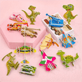 Educational 3D Cartoon Puzzle (Premium Quality)