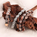 ⏳Time-Limited Special⏰Women's Dazzling Heart-Shaped Magnetic Copper Bracelets (Premium Quality)