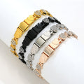 ⏳Time-Limited Special⏰Women's Dazzling Heart-Shaped Magnetic Copper Bracelets (Premium Quality)