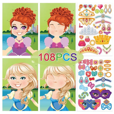 Toddler Stickers Book For Boys Girls (Premium Quality)