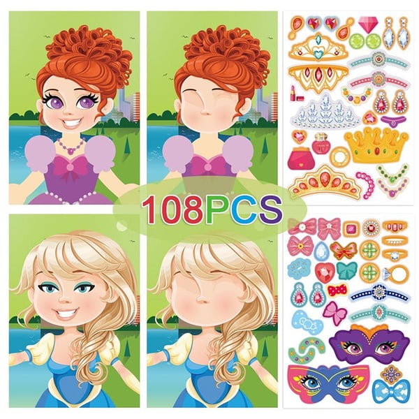 Toddler Stickers Book For Boys Girls (Premium Quality)