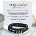 To my Grandson - Never forget that I love you (Premium Quality)