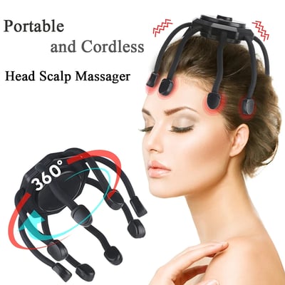 Octopus Stress Relief Head Massager