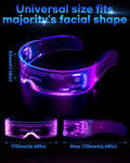 Cyberpunk Luminous LED Glow Glasses