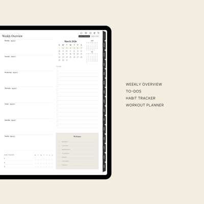 2026 Digital Planner for Students