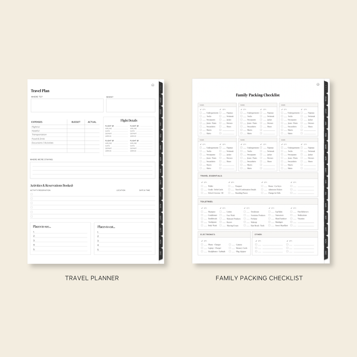 2026-2027 Digital Weekly Planner for Moms