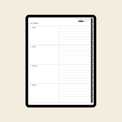 2026-2027 Digital Weekly Planner for Moms
