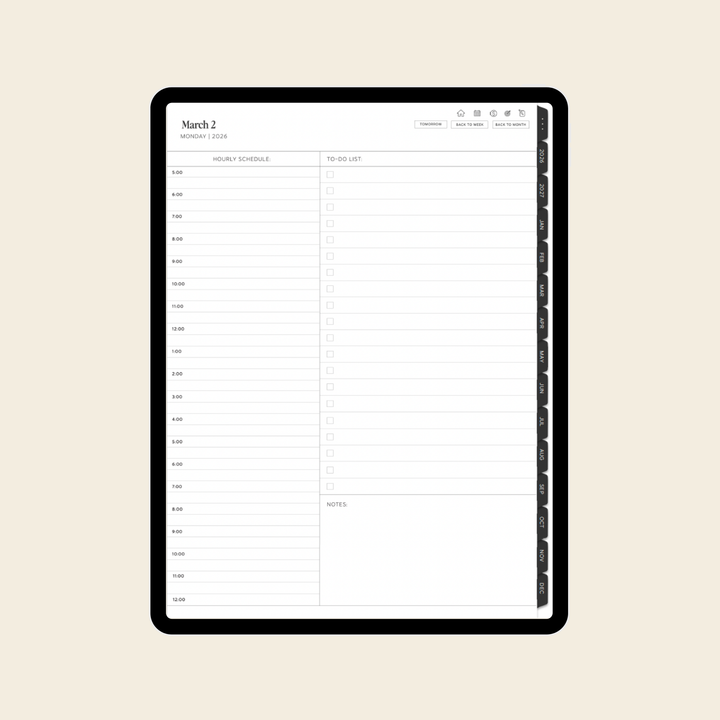 2026 Digital Planner for Students