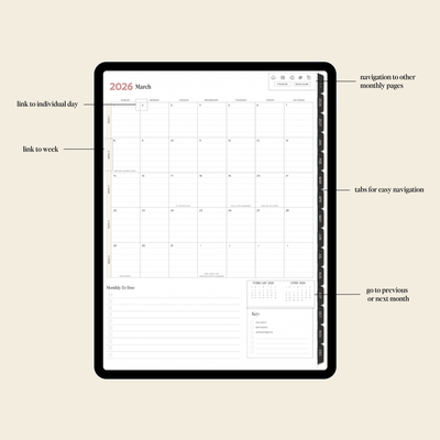 2026 Digital Planner for Students
