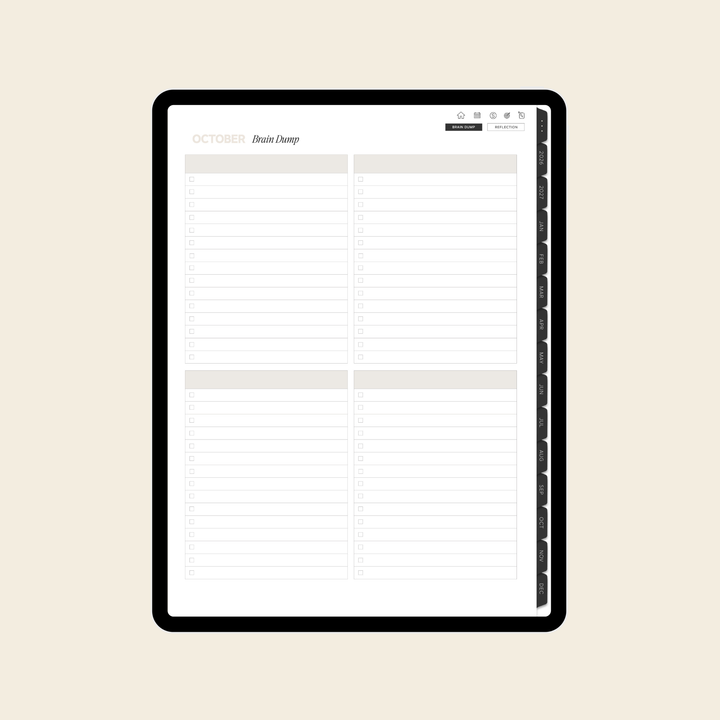2026-2027 Digital Weekly Planner for Moms