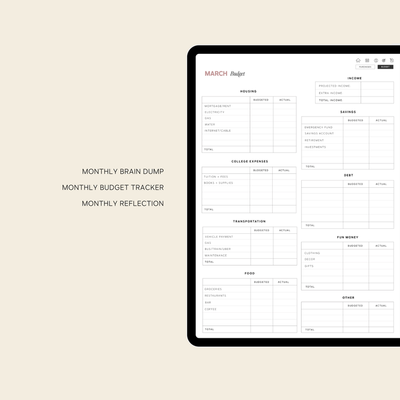 2026 Digital Planner for Students
