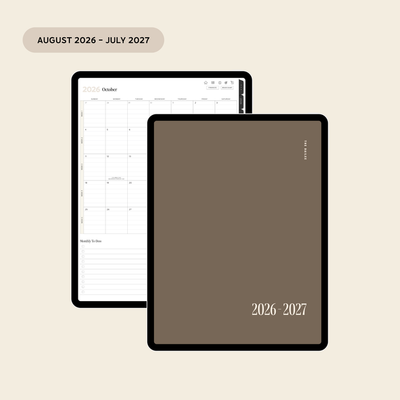 2026-2027 Digital Weekly Planner for Moms