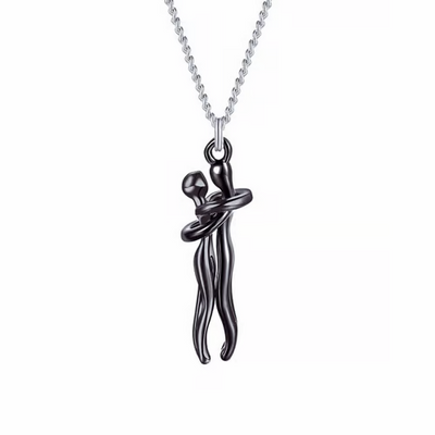 Couple Hug Necklace