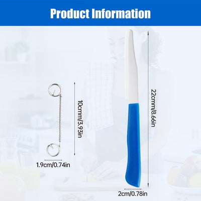 Adjustable Spring-loaded 3-in-1 Paring Knife
