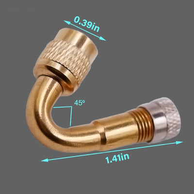 Universal Tyre Valve Extension Adaptor for Car, Bike, Motorcycle, Scooter (Premium Quality)
