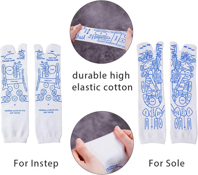 Reflexology Socks With Trigger Point Massage Tool