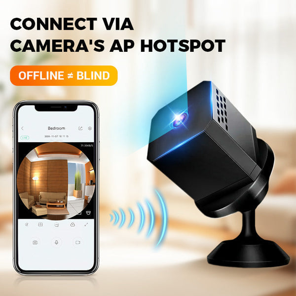 🔥2025 Hot Sale 50% OFF🔥Mini Smart HD Night Vision Security Camera (Premium Quality)