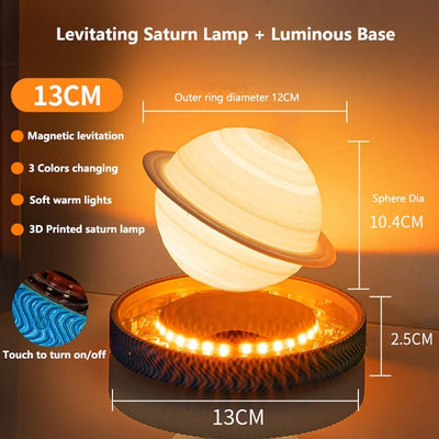 Levitating Saturn Lamp