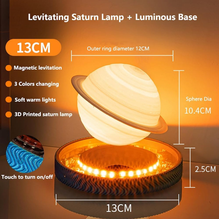 Levitating Saturn Lamp