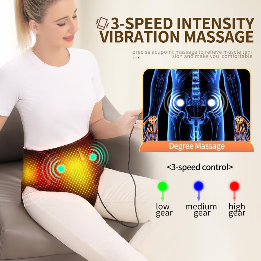 Heated Waist Massager Belt