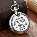 TO MY SON/ DAUGHTER/ DAD" Quartz Pocket Chain Watch (Premium Quality)