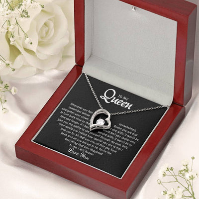 To my Queen – Love Heart Necklace (Premium Quality)
