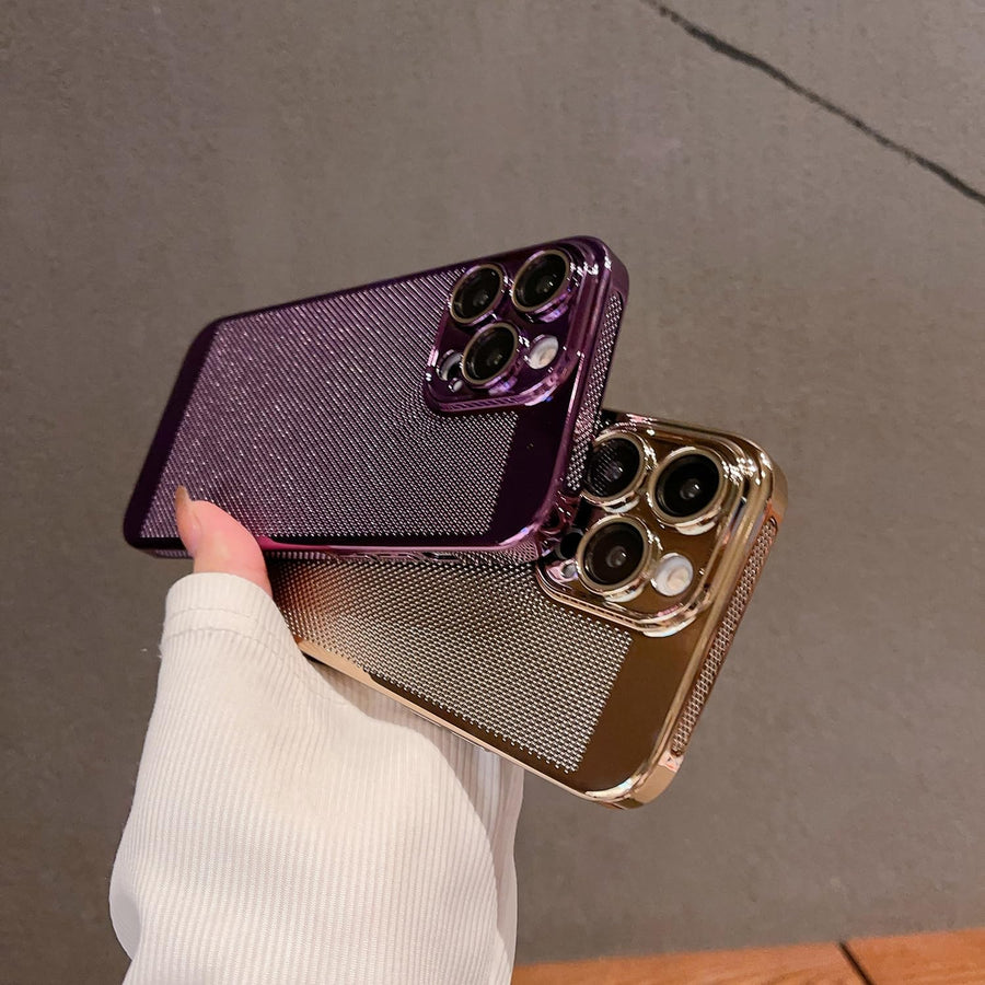 Electroplating Heat Dissipation Android Phone Case