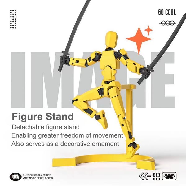 Magnetic Action Figure Set (Premium Quality)