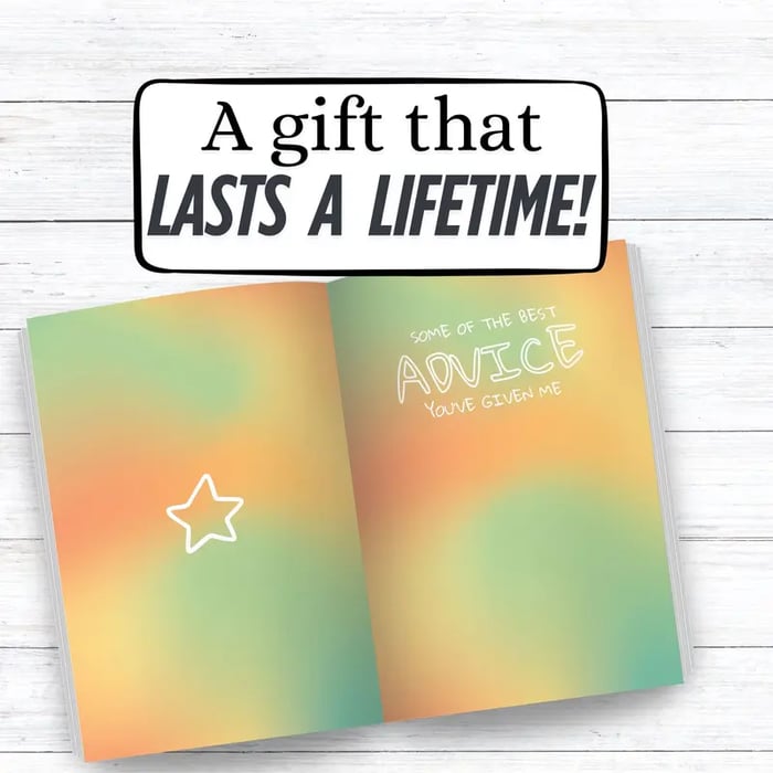 Just A Few Things I Love About You Dad Personalized Gift for Dad Father's Day Gift Fill In The Blank Memory Book Gift Idea For Dad (Premium Quality)