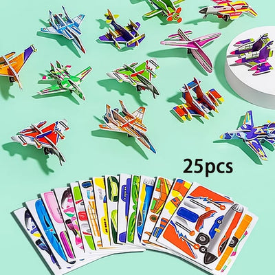Educational 3D Cartoon Puzzle (Premium Quality)