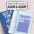 Just A Few Things I Love About You Dad Personalized Gift for Dad Father's Day Gift Fill In The Blank Memory Book Gift Idea For Dad (Premium Quality)