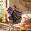 💥💃 Stevie Nicks 🤘 Handmade Stained Glass Spinning Suncatcher (Premium Quality)