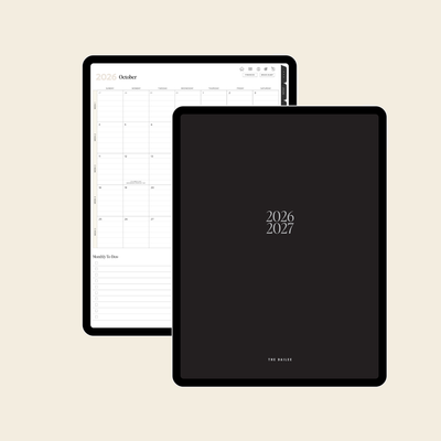 2026-2027 Digital Weekly Planner for Moms
