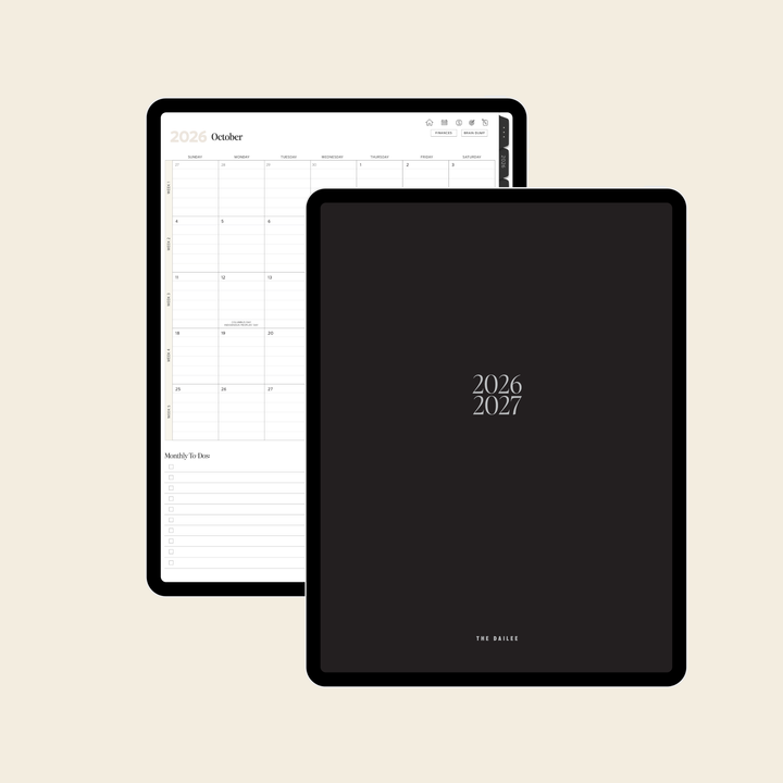 2026-2027 Digital Weekly Planner for Moms