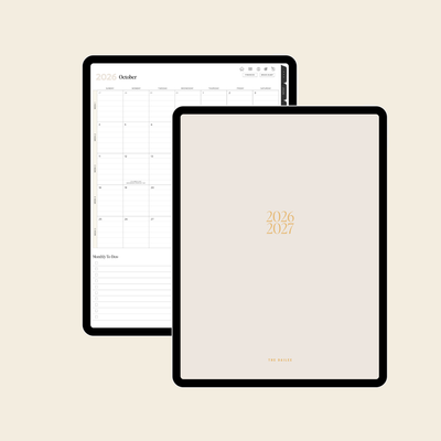 2026-2027 Digital Weekly Planner for Moms