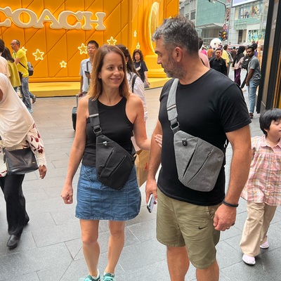 Anti-Theft Crossbody Bag (Premium Quality)