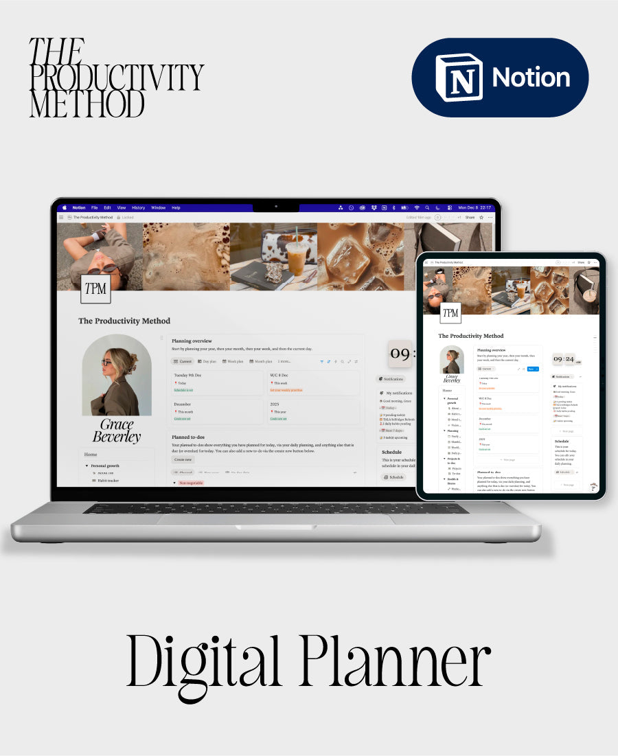 The Digital Planner 2.0 (accessed via Notion)