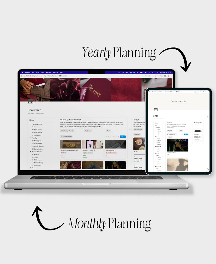 The Digital Planner 2.0 (accessed via Notion)