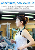 Portable Hanging Neck Sports Fan - buyooze