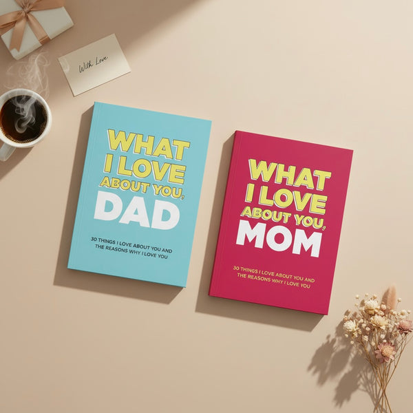 WHAT I LOVE ABOUT YOU - FILL-IN JOURNAL (Premium Quality)