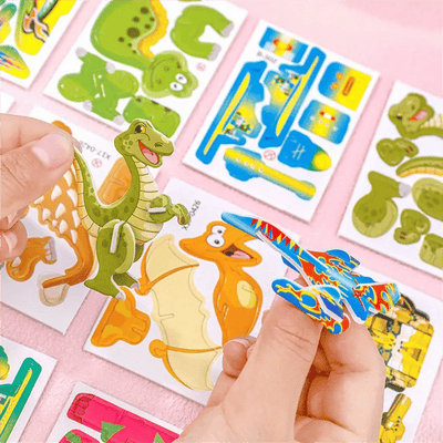 Educational 3D Cartoon Puzzle (Premium Quality)