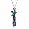 Couple Hug Necklace