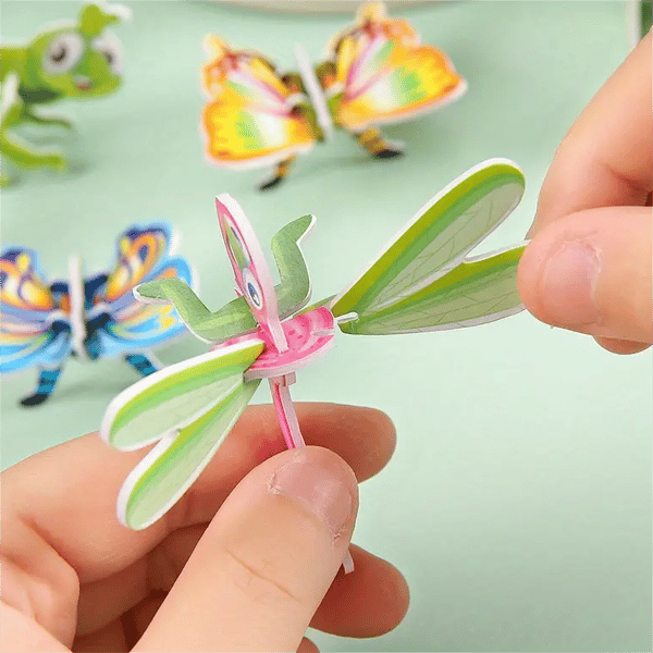 Educational 3D Cartoon Puzzle (Premium Quality)