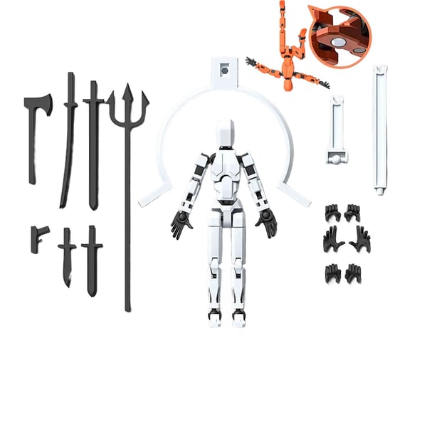 Magnetic Action Figure Set (Premium Quality)