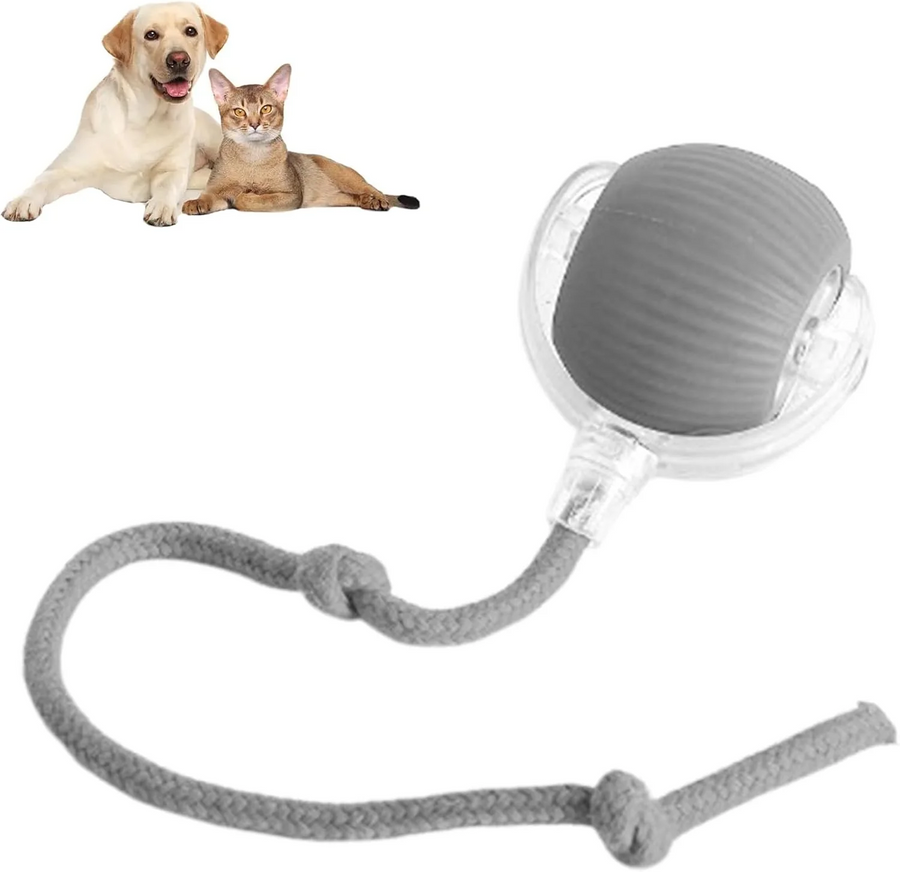 Bouncetug Play Ball – Interactive Pet Toy