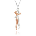 Couple Hug Necklace